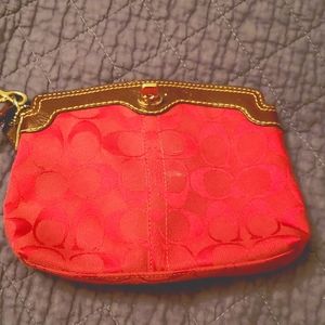 Coach wristlet